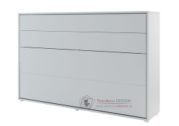 REBECCA BC-05, výklopná postel široká 120x200cm, šedá