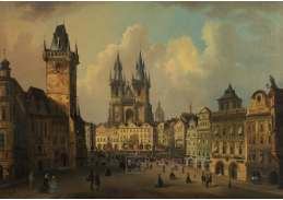 D-7180 Ferdinand Lepié - Staroměstské náměstí v Praze