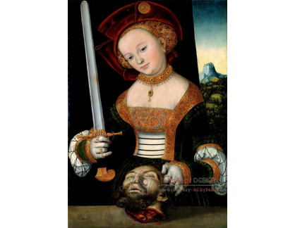 VlCR-18 Lucas Cranach - Judita s hlavou Holeferna