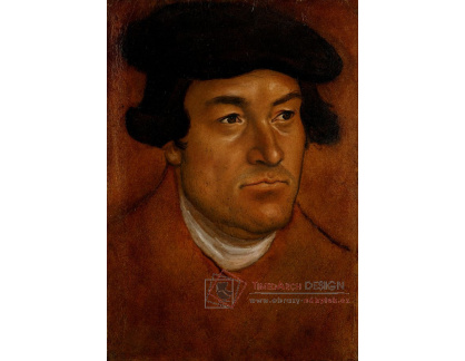 VlCR-234 Lucas Cranach - Portrét muže s černou čepicí