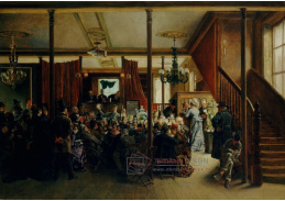 DDSO-2167 Ignacio de Leon y Escosura - Aukční prodej v Clintonově sále, New York 1876