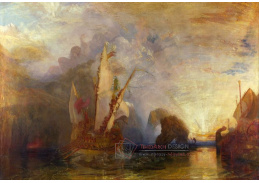 SO VI-318 Joseph Mallord William Turner - Ulysses se vysmívá Polyfémosovi