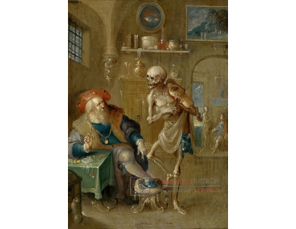 SO XVII-124 Frans Francken - Smrt hrající na housle