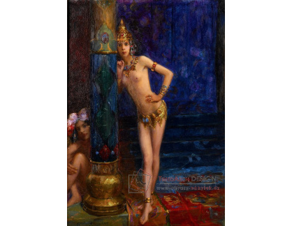 SO XVII-214 Gaston Bussiere - Dvě tanečnice