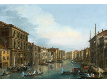 KO I-332 Giuseppe Bernardino Bison - Pohled na Canal Grande Palazzo Grimani