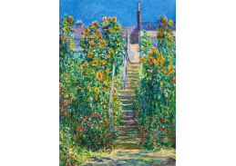 A-305 Claude Monet - Schodiště ve Vétheuil