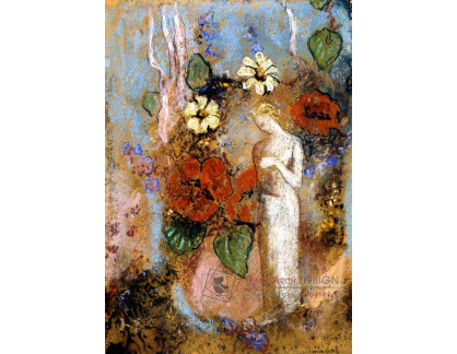 A-376 Odilon Redon - Pandora