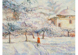 A-8682 Hugues Claude Pissarro - Cussay pod sněhem
