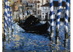 VEM 03 Édouard Manet - Grand Canal v Benátkách