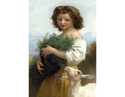 VR15-7  Adolph William Bouguereau - Malá Esmeralda