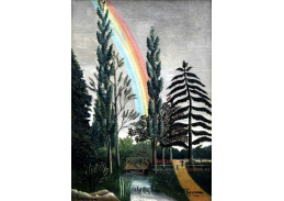 VF24 Henri Rousseau - Jezero Daumesnil za bouřky