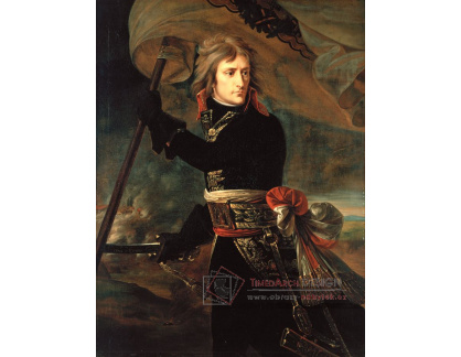 VSO1527 Antoine-Jean Gros - Napoleon Bonaparte na mostě u Arcole