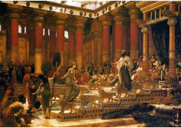 SO V-326 Edward John Poynter - Návštěva královny ze Sáby u krále Šalamouna