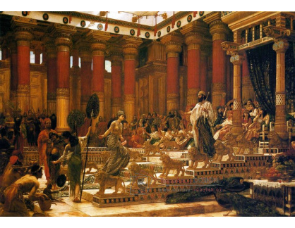 SO V-326 Edward John Poynter - Návštěva královny ze Sáby u krále Šalamouna