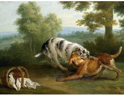 KO III-201 Jean-Baptiste Oudry - Pes bránící večeři velitele