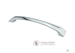 Úchyt na kuchyňskou skříňku DN54 128 G2, chrome