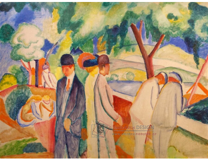 A-6059 August Macke - Procházka