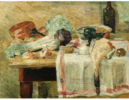 A-6996 James Ensor - Zátiší s kachnou