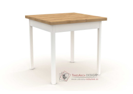 S104 LUDVÍK, jídelní rozkládací stůl 80-160x80cm, výběr provedení