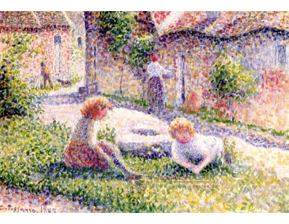 VCP-73 Camille Pissarro - Děti na statku