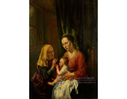 VH633 Dirk van Hoogstraten - Madonna s dítětem a svatá Anna