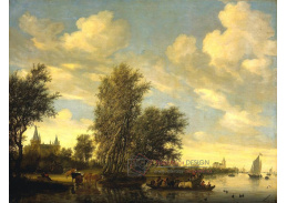 SO V-335 Salomon van Ruysdael - Říční krajina