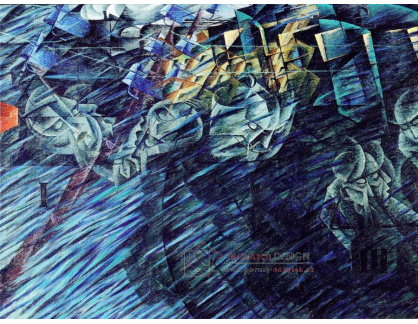 SO XIV-477 Umberto Boccioni - Pohyby II