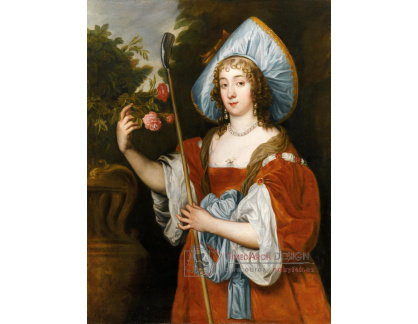 XV-133 Anthonis van Dyck - Lady Spencer