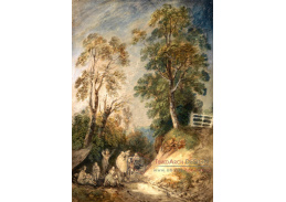 KO V-278 Thomas Gainsborough - Krajina s odpočívajícími postavami