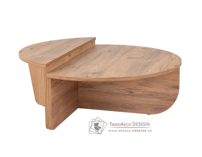 ORION, konferenční stolek 90x60cm, borovice Atlantic