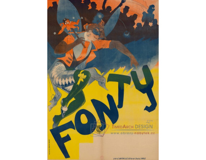 A-7791 Georges de Feure - Plakát Fonty