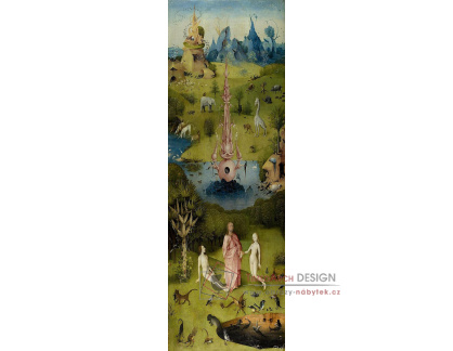 D-6318 Hieronymus Bosch - Zahrada pozemských radostí, pozemský ráj