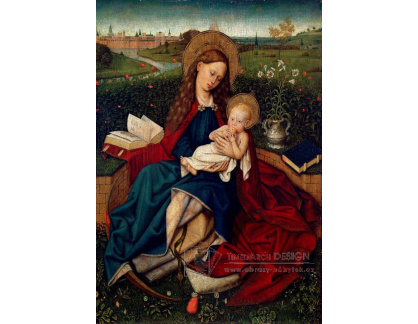 D-8056 Robert Campin - Madonna s dítětem