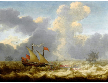 DDSO-532 Cornelis Stooter - Lodě na rozbouřeném moři