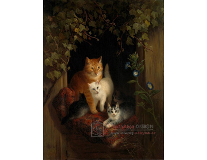VSO1558 Henriëtte Ronner-Knip - Kočka s koťaty
