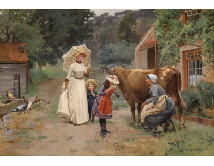 SO XIII-164 Emile Charles Dameron - Návštěva na statku