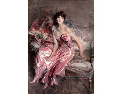 SO XVII-294 Giovanni Boldini - Dáma v růžovém