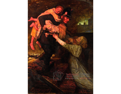 KO II-193 John Everett Millais - Zachráněna