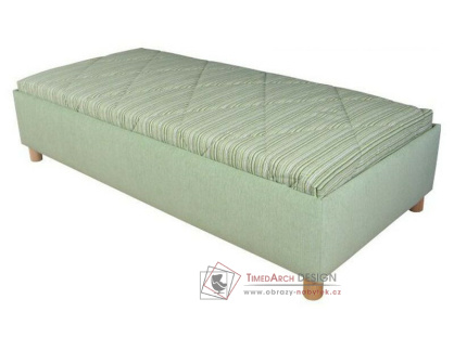 NEPTUN, postel 90x200cm pevně načalouněná matrace, výběr provedení