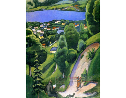 A-6094 August Macke - Krajina u jezera Teggernsee