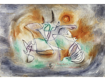 D-7551 Paul Klee - Vyjící pes