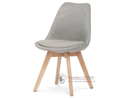 CT-751 LAN2, jídelní židle, buk / látka lanýžová