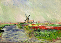 VCM 151 Claude Monet - Pole tulipánů v Holandsku