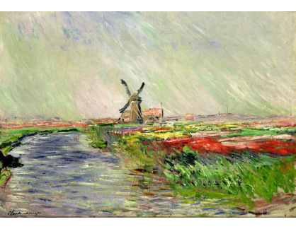 VCM 151 Claude Monet - Pole tulipánů v Holandsku