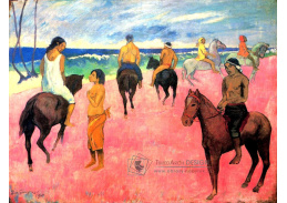 R9-263 Paul Gauguin - Jezdci na pláži