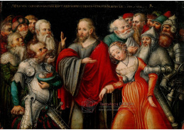 DDSO-2194 Lucas Cranach - Kristus a cizoložnice