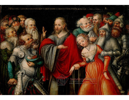 DDSO-2194 Lucas Cranach - Kristus a cizoložnice