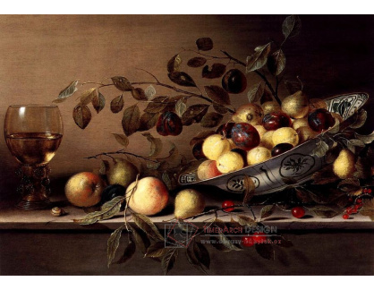 VZ070 Gillis de Bergh - Zátiší s ovocem