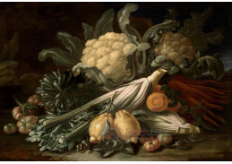 VZ179 Neznámý autor - Zátiší s ovocem a zeleninou
