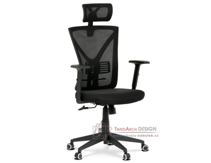KA-Q851 BK, kancelářská židle, látka mesh černá